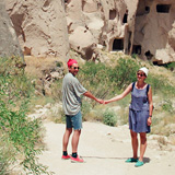 Kapadocja, Uhisar, Greme, Zelwe, Nevehir, Derinkuyu, rgp, Greme Open Air Museum (Turcja 1994);  fot. Wadi & Woreczko