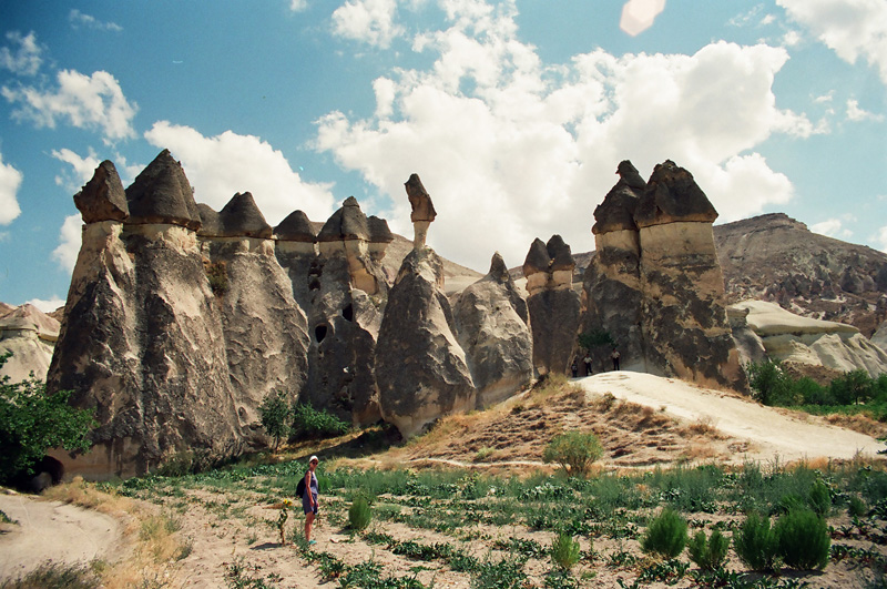 Kapadocja, Uhisar, Greme, Zelwe, Nevehir, Derinkuyu, rgp, Greme Open Air Museum (Turcja 1994);  fot. Wadi & Woreczko