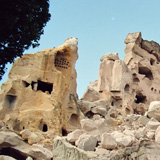 Kapadocja, Uhisar, Greme, Zelwe, Nevehir, Derinkuyu, rgp, Greme Open Air Museum (Turcja 1994);  fot. Wadi & Woreczko