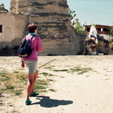 Kapadocja, Uhisar, Greme, Zelwe, Nevehir, Derinkuyu, rgp, Greme Open Air Museum (Turcja 1994);  fot. Wadi & Woreczko