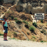 Kapadocja, Uhisar, Greme, Zelwe, Nevehir, Derinkuyu, rgp, Greme Open Air Museum (Turcja 1994);  fot. Wadi & Woreczko