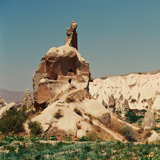 Kapadocja, Uhisar, Greme, Zelwe, Nevehir, Derinkuyu, rgp, Greme Open Air Museum (Turcja 1994);  fot. Wadi & Woreczko