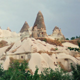 Kapadocja, Uhisar, Greme, Zelwe, Nevehir, Derinkuyu, rgp, Greme Open Air Museum (Turcja 1994);  fot. Wadi & Woreczko