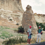 Kapadocja, Uhisar, Greme, Zelwe, Nevehir, Derinkuyu, rgp, Greme Open Air Museum (Turcja 1994);  fot. Wadi & Woreczko