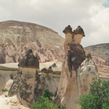 Kapadocja, Uhisar, Greme, Zelwe, Nevehir, Derinkuyu, rgp, Greme Open Air Museum (Turcja 1994);  fot. Wadi & Woreczko