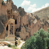 Kapadocja, Uhisar, Greme, Zelwe, Nevehir, Derinkuyu, rgp, Greme Open Air Museum (Turcja 1994);  fot. Wadi & Woreczko