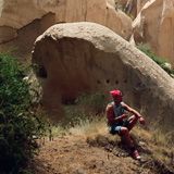 Kapadocja, Uhisar, Greme, Zelwe, Nevehir, Derinkuyu, rgp, Greme Open Air Museum (Turcja 1994);  fot. Wadi & Woreczko