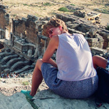 Hierapolis, Pamukkale (Turcja 1994); fot. Wadi & Woreczko