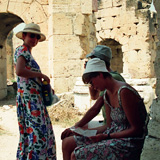 Hierapolis, Pamukkale (Turcja 1994); fot. Wadi & Woreczko