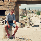 Hierapolis, Pamukkale (Turcja 1994); fot. Wadi & Woreczko