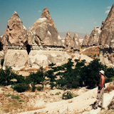 Kapadocja, Uhisar, Greme, Zelwe, Nevehir, Derinkuyu, Kaymakli, rgp, Greme Open Air Museum (Wyprawa do Iranu i Turcji, 1996)