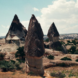 Kapadocja, Uhisar, Greme, Zelwe, Nevehir, Derinkuyu, Kaymakli, rgp, Greme Open Air Museum (Wyprawa do Iranu i Turcji, 1996)