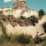 Kapadocja, Uhisar, Greme, Zelwe, Nevehir, Derinkuyu, Kaymakli, rgp, Greme Open Air Museum (Wyprawa do Iranu i Turcji, 1996)