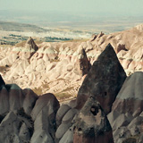 Kapadocja, Uhisar, Greme, Zelwe, Nevehir, Derinkuyu, Kaymakli, rgp, Greme Open Air Museum (Wyprawa do Iranu i Turcji, 1996)