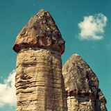 Kapadocja, Uhisar, Greme, Zelwe, Nevehir, Derinkuyu, Kaymakli, rgp, Greme Open Air Museum (Wyprawa do Iranu i Turcji, 1996)